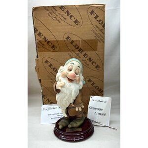 1994 Florence Giuseppe Armani Disney Sleepy Dwarf Dwarves Hand Signed Figurine